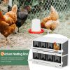 Wooden Chicken Nesting Box for Laying Eggs,Solid Pine Wood 8 Compartments Egg Laying Boxes for Hens with 2 Roll Out Egg Collection Drawers and 4 Vente